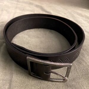 Valmars belt brown genuine leather made in Italy 38” V-24